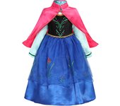 Elsa Anna Kid Princess Girls Dress Rapunzal  Kids Cosplay Halloween Vestidos Children Costume Birthday Party Dress