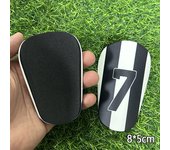1Pair Mini Football Shin Pad Leg Protector Wear-resistant Shock Absorbing Leg Protector Soccer Training Shank Board