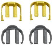 Juego de 2 abrazaderas de clip en C para gatillo y manguera de hidrolavadora Karcher K2, K3 y K7