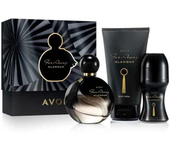 Avon Far Away Glamour Fragrance set Eau de Parfum/Loción Corporal/Desodorante Roll-On