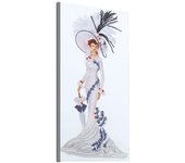 1pc/Set DIY Lady Diamond Painting Kits for Beginners 30*60cm Crystal Rhinestone Dress Lady Diamond Art Kits for Adults Large