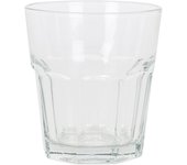 LAV - Set de 4 Vasos de Agua 305cc Gama Aras - Elegantes y Versátiles - Duraderos y Estilo Clásico - Diseño Transparente y Sofisticado - Ideal para Cualquier Ocasión