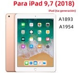 For iPad 9.7 2017 5th Gen A1822 A1823 9.7" Tempered Glass Screen Protector 9.7 2018 6th Gen A1893 A1954 Tablet Protective Film