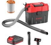 Aspiradora de agua Para Tapicerias, Aspirador industrial Portátil lava Aspiradora seco y humedo con Soplador, Potente pero Silenciosa, Con Batería Recargable y Accesorios Duraderos, Ideal para Hogar, Garaje y Coche limpia tapicerias maquina flash ofertas