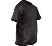 Cofan Camiseta técnica transpirable | 100 % poliéster | Adecuado para trabajo y deporte | Color: negro | Talla desde la S a la XXXL