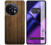 Funda Silicona para Oneplus 11 5G diseño Madera Dibujos