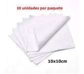 60mm 80mm 100mm Jewelry Polishing Cloth Double-Sided Cleaning Cloth for Gold Silver Jewelry Tools 10-30Pcs