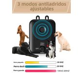 Automatic anti-barking device for dog barking control, rechargeable ultrasonic dog barking deterrent device, outdoor and indoor