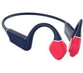 Leotec - EARPHONES CONDUCCION OSEA KURI Azul y Rojo LEBONE03B