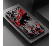 Case For Samsung Galaxy S23 Ultra S22 S20 FE S21 5G Matte Phone Cover S10 Note 20 10 Lite Luxury Funda Chainsaw Man Anime Shell