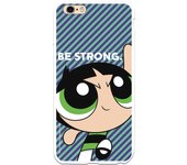 Funda original compatible con iPhone 6 Plus o 6S Plus con un diseño de The Powerpuff Girls Cactus Strong con un diseño de TPU MATE