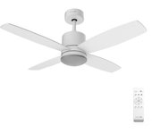 Ventilador de Techo Silencioso con Luz Led Blanco 132cm | UNIVERSALBLUE