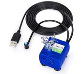 SOMY Bomba de agua para gatos, fuente para beber, dispensador automático, bomba de fuente de agua para mascotas, reemplazo de fuente sumergible ultra silenciosa con luces LED Fuente de agua para gatos y dispensador de agua