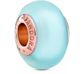 Pandora - Charm de Cristal de Murano Azul Mate 789420C00