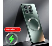 Luxury AG Matte Silicone Hard Case For Oneplus 11 10T Frosted Phone Magnetic Wireless Charging Case