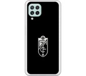 Funda original compatible con Samsung Galaxy A22 4G - Granada Fondo Negro Escudo Blanco SS18-19