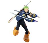 Figura banpresto one piece battle record collection roronoa zoro 16cm