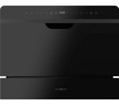 Lavavajillas Bolero Aguazero 2500 S-BI Negro Compacto 6 Servicios Funciones Avanzadas y Diseño Elegante