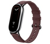 Original Strap for Xiaomi Mi Band 8 Bracelet Fashion Leather Replacement Wristband Miband 8 NFC nylon pulseira Mi Band 8 band