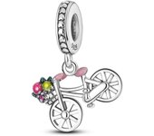 Silver Color Original Graduation Travel Series Beaded Pendant Fit Pandora Bracelet DIY Charm Pendant Woman Jewelry Hot Sale