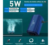 Silent Aquarium Oxygen Air Pump with Check Valve Fish Tank compactor Oxygenator Aquarium Air Compressor Aerator 220v 3w-14w