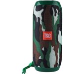 Altavoz portatil Estereo Bluetooth TG117 Reproductor MP3 Waterproof , verde camuflaje