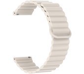 Magnetic Silicone Strap For Garmin Forerunner 165/168/245/645/265/255/Vivoactive 3 4 5 Sports Band For Garmin Venu 2 3 3S SQ SQ2