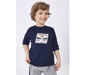 Camiseta Mayoral M/L Pizza - Cómoda Estilo Moderno