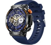 Nuevo reloj inteligente con llamadas Bluetooth, dial personalizado, control de frecuencia cardíaca, presión arterial y multideporte.