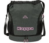SAFTA - SACO MOCHILA KAPPA "SILVER PINK" - Mochila con Asas Ajustables y Espalda Ergonomica - Mochila con Compartimientos con Cremallera - Mochila Diseño Único y Licencia Oficial By KAPPA "SILVER PINK"