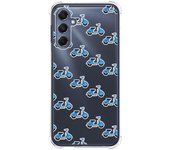 Tumundosmartphone Funda Silicona Antigolpes para Samsung Galaxy M34 5G diseño Scooter Dibujos