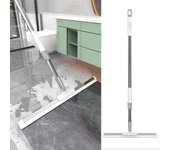 Retractable Floor Squeegee Perfect For Shower Bathroom Kitchen Home Tile Pet Hair Floor Glass Window Water Foam Cleaning
