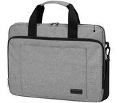 Maletín Subblim Air Padding Laptop Bag para Portátiles hasta 14'/ Cinta para Trolley/ Gris