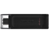 Kingston Datatraveler 70 64GB USB-C - Memoria USB-C de Alta Velocidad y Amplia Capacidad de Almacenamiento
