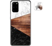Tumundosmartphone Funda Gel Tpu para Samsung Galaxy S20+ Plus diseño Mármol 11 Dibujos