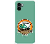 Funda Silicona Líquida Verde para Xiaomi Redmi A1 diseño Adventure Time Dibujos