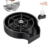 Lavadora automática de tazas, grifo de vidrio, barra de lavado, jarra de café, herramienta para lavar tazas, fregadero de cocina,