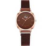 Reloj para mujer con estilo elegante y moderno, correa magnética, movimiento de cuarzo, un reloj moderno y sofisticado para la mujer