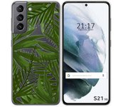 Tumundosmartphone Funda Gel Transparente para Samsung Galaxy S21 5G diseño Jungla Dibujos