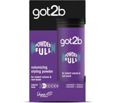 Polvos Volumen Powderful Got2B - Bote de 10 gr. - Polvos de Volumen Instantáneos - Polvos para el pelo de fijación media - Texturizador de Cabello con Acabado Natural - Polvos Volumen Schwarzkopf