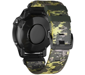 QuickFit 22mm 26mm Nylon Braided Strap for Garmin Fenix 8 E 7X 7 Pro Solar/6X/Epix/Forerunner 965/Instinct 2X/Enduro 3 Watchband