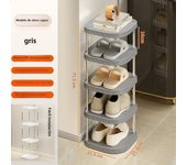 Vertical Shoe Rack Multi-Layer Shoe Cabinet Entry Door Simple Rack Dormitory Door Racks Bedroom Storage Space-Saving Shoe Shelf