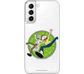 Funda original compatible con Samsung Galaxy S21 Plus - S30 Plus - Rick y Morty Acid