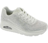 Zapatillas Skechers 155262Wht para mujer en color blanco
