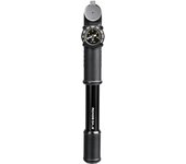 Topeak Bomba de Mano para Bici de Carretera con Soporte para Portabidón para Válvulas Presta/Schrader (Roadie DA G)