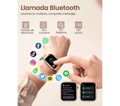 Reloj Inteligente para Mujer con Bluetooth y IP68 Series Ultra 9 Pantalla AMOLED de 2,05 Pulgadas iOS Android regalo