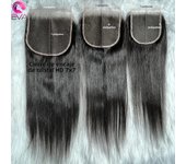 Eva 5x5 Hd Lace Closure Straight 13x4 Lace Frontal Closure Hand Tied Human Hair Closures Free Part Hd Lace Closure Pre Plucked
