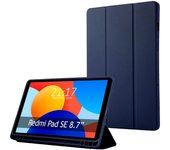 Tumundosmartphone Funda con tapa Smart para Xiaomi Redmi Pad SE 8.7 color Azul