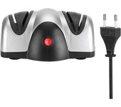 Tienda BIT Afilador de Cuchillos Eléctrico - Accesorio de Cocina - Afilador de Cuchillos de 2 Tapas para Afilar y Pulir