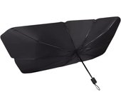 STARLEY-Parasol plegable para parabrisas de automóvil, para bloquear los rayos ultravioleta y el calor para mantener el automóvil fresco, fácil de almacenar y usar, adecuado para automóvil, camión, SUV 130*75cm